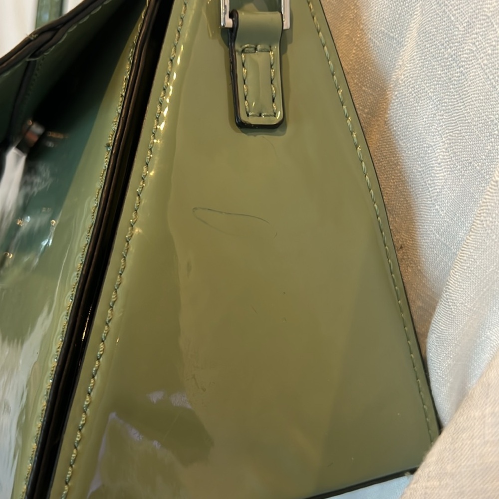 ZARA Glossy Green Shoulder Bag - Picture 9 of 9